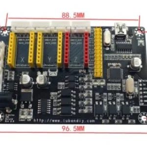 CNC 3 tengelyes léptetőmotor vezérlőpanel lézergravírozóhoz + 3db A4988 léptetőm