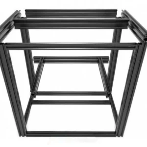 D-BOT 200x300 3D nyomtató alumínium váz (fekete)