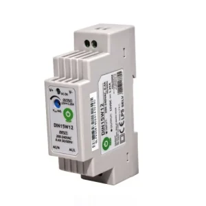 MW Power DIN15W15 DIN sínre szerelhető tápegység 15W 15V 1A