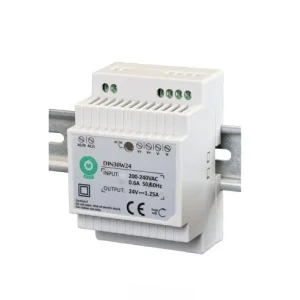MW Power DIN30W12 DIN sínre szerelhető tápegység 30W 12V 2.5A