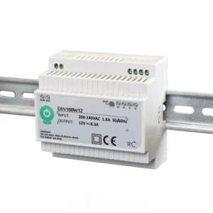 MW Power DIN100W12 DIN sínre szerelhető tápegység 100W 12V 8.3A