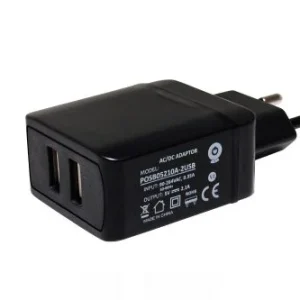 MW Power AC/DC adapter POSB05210A-2USB 10.5W 5V 2.1A