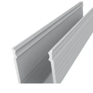 GLALU felületre szerelhető alumínium LED profil 16x16mm 3000mm natúr