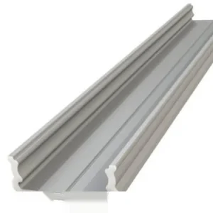 GLALU felületre szerelhető eloxált alumínium LED profil 6x16mm 3000mm ezüst