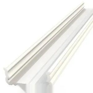 GLALU felületre szerelhető alumínium LED profil 6x16mm 1000mm fehér
