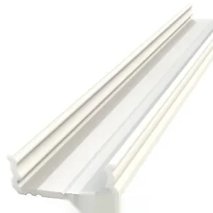 GLALU felületre szerelhető alumínium LED profil 6x16mm 2020mm fehér