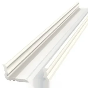 GLALU felületre szerelhető alumínium LED profil 6x16mm 3000mm fehér
