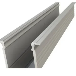 GLALU süllyeszthető eloxált alumínium LED profil 15x16mm 3000mm ezüst