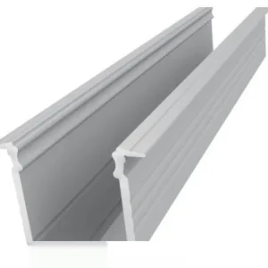 GLALU süllyeszthető alumínium LED profil 15x16mm 1000mm natúr