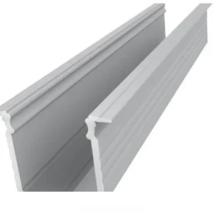 GLALU süllyeszthető alumínium LED profil 15x16mm 2020mm natúr
