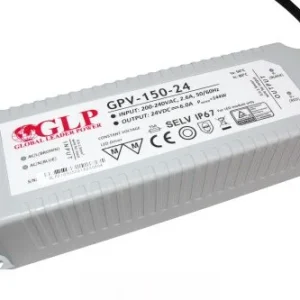 GLP műanyag LED tápegység GPV-150-24 150W 24V 6A