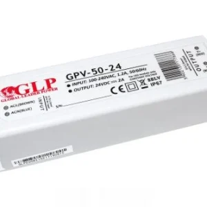 GLP műanyag LED tápegység GPV-50-24 50W 24V 2A