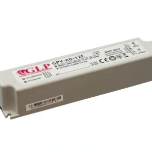 GLP műanyag LED tápegység GPV-60-24E 60W 24V 2.5A