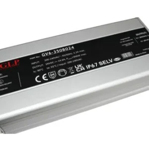 GLP LED tápegység GV6-350B024 350W 24V 14.6A