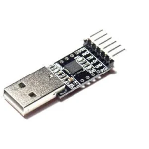 CP2102 USB 2.0 - TTL UART soros modul 6Pin fekete