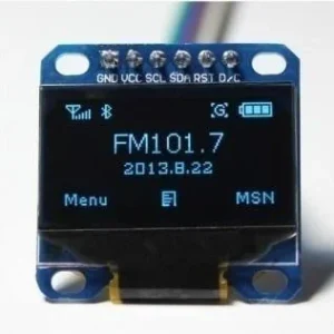 1.3 kék SPI OLED LCD kijelző modul 6pin