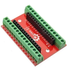 Arduino Nano sorkapocs panel IO shield