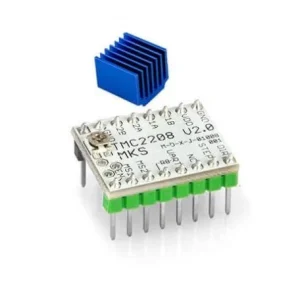 TMC 2208 V2.0 léptetőmotor vezérlő hűtőbordával