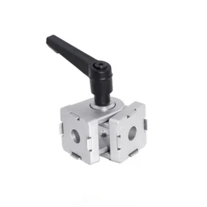 B8 csuklós csatlakozó zárókarral 30 x 30 mm