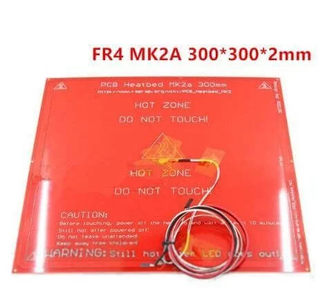 MK2A 300*300*2.0mm PCB fűtött asztal összeszerelve