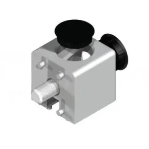 B8 kockaösszekötő 30x30 mm, 2D, 8-as horonyhoz, szettben