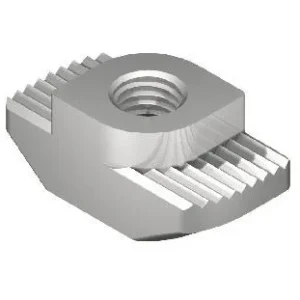 B10 horonyanya 19x9,7x8,8 mm, M5 10-es horonyhoz
