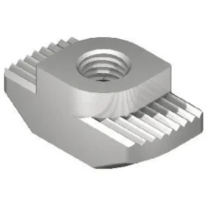 B10 horonyanya 19x9,7x8,8 mm, M8 10-es horonyhoz