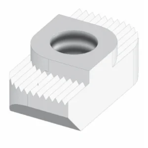 B10 horonyanya 19x9,7x8,8 mm, M6 10-es horonyhoz