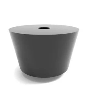 Gumi géptalp (fém menet) – 28*22*16,5mm