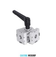 B8 csuklós csatlakozó zárókarral 30 x 30 mm - Image 2